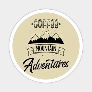 Coffee Mountain Magnet